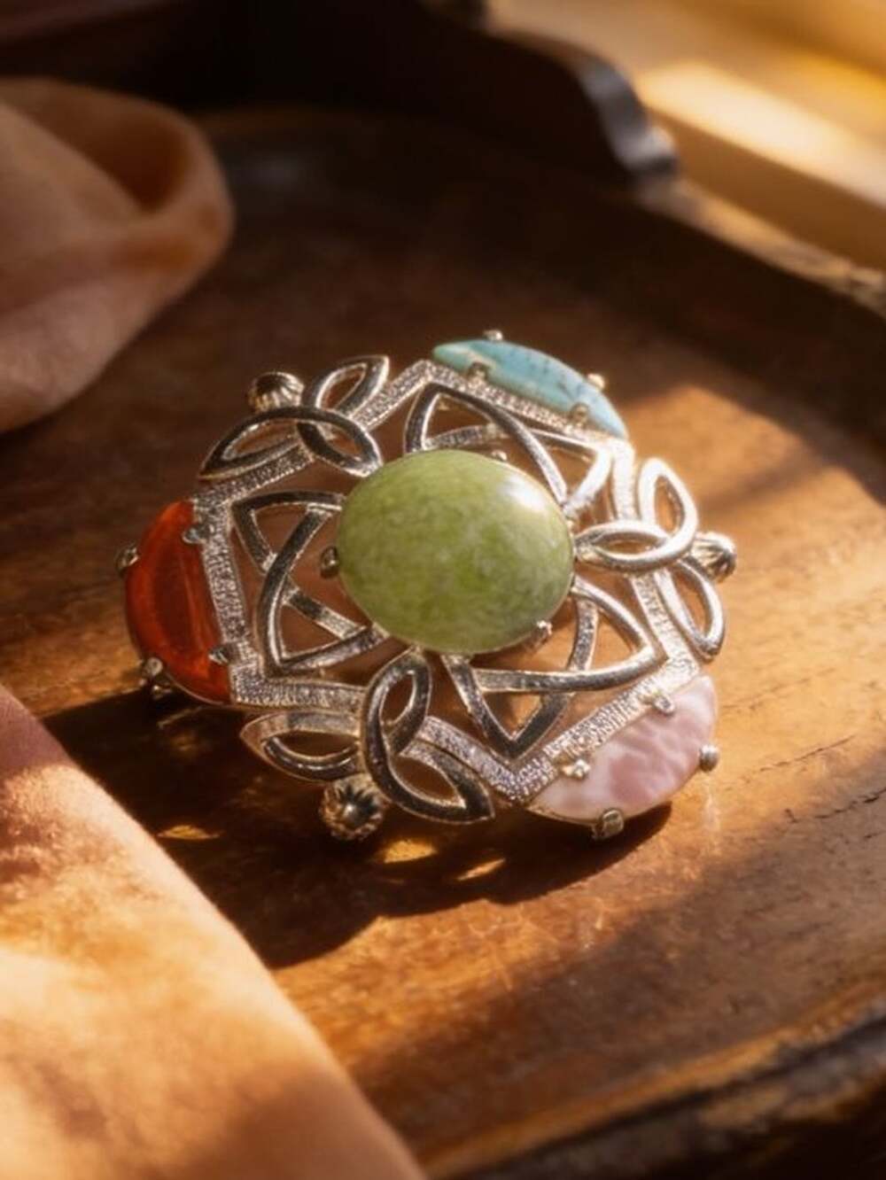 Vintage Celtic Revival Brooch (1960’s-1980s)